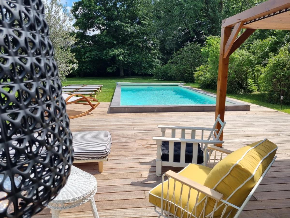 Villa Mura Gite Luxe Avec Piscine Et Spa Campagne Et Grand Air Nouvelle Aquitaine Correze Neuvic  Exterior foto